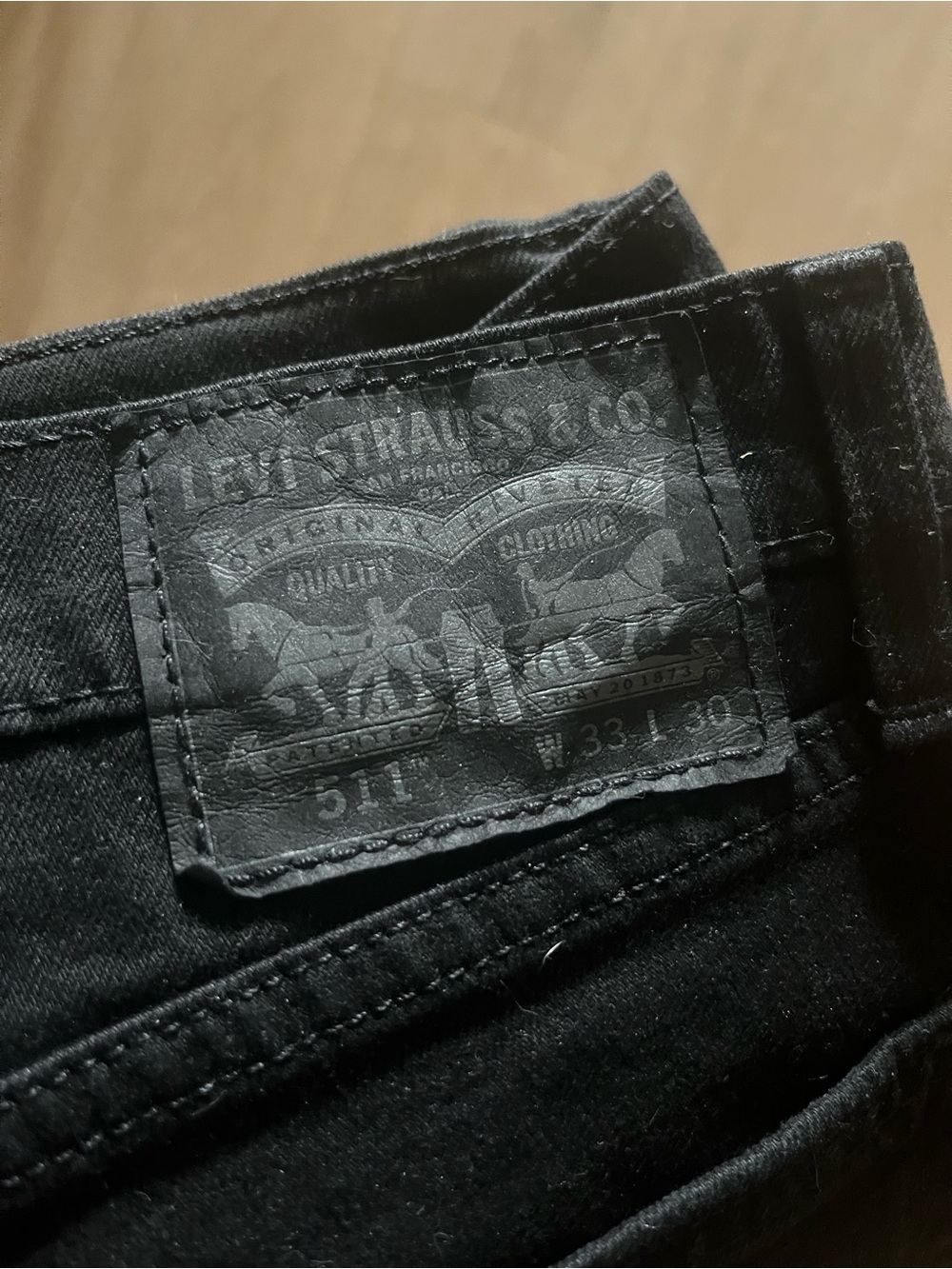 Levi's Men's 511 Slim Fit Jeans - Black Denim